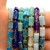 Mix Kamieni: Cytryn, Amazonit, Lapis Lazuri, Ametyst, Akwamaryn, Apatyt, Labradoryt / walec / ok. 7x11mm