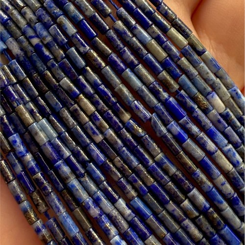 Lapis Lazuli / walec / ok. 2x4mm