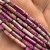 Jaspis Liliowy / walec / ok. 4x13mm