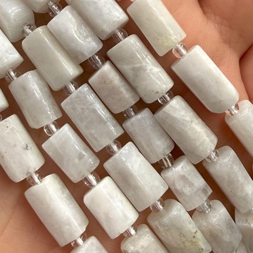 Kamień Księżycowy / walec / ok. 8x11mm