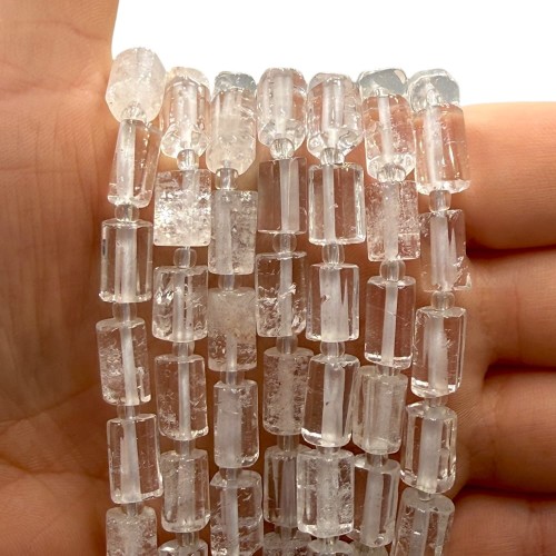 Kryształ Górski / walec / ok. 8x11mm