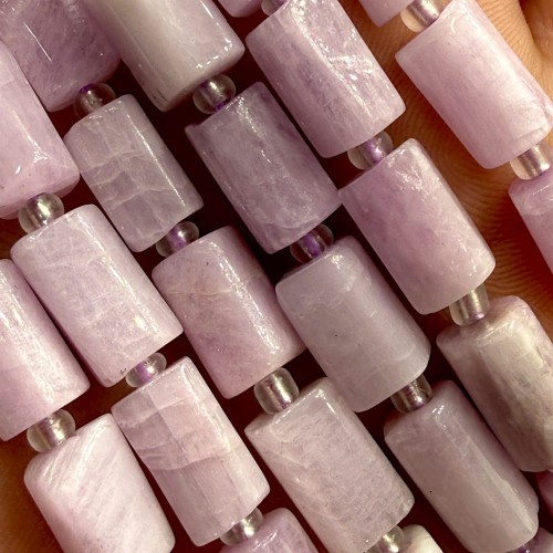 Kunzyt / walec / ok. 7x11mm