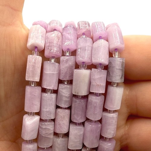 Kunzyt / walec / ok. 7x11mm