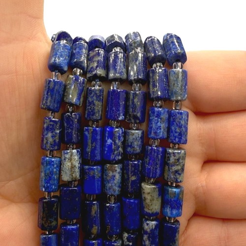 Lapis Lazuli / walec / ok. 8x11mm