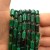 Malachit / walec / ok. 7x11mm