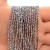 Hematyt Kulka Fasetowana / kolor srebrny / ok. 2mm