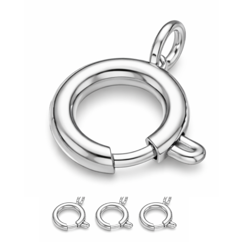 Zapięcie Federing 6mm / stal kolor srebrny / 5 szt.