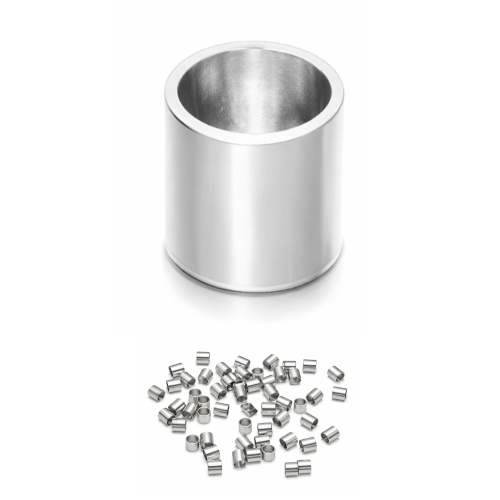 Zaciski / kolor srebrny / 500szt.