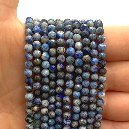 Lapis Lazuli / kulka fasetowana / ok. 4mm
