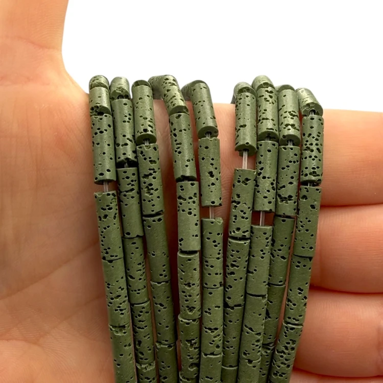 Lawa Khaki / walec / ok. 4x13mm
