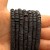 Lawa Czarna / heishi / ok. 6x3mm