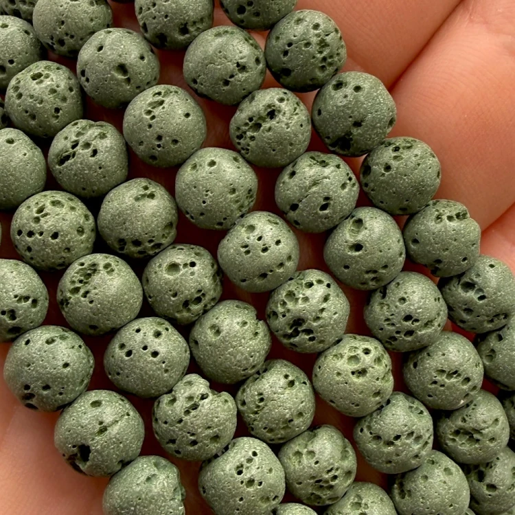 Lawa Khaki / kulka gładka / ok. 8mm