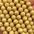 Lawa Żółta / kulka gładka / ok. 6mm