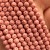 Lawa Różowa / kulka gładka / ok. 4mm