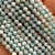 Larimar / kulka fasetowana / ok. 4mm