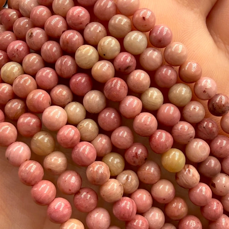 Rodonit / kulka gładka / ok. 4mm