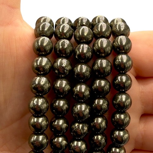Piryt / kulka gładka / ok. 8mm