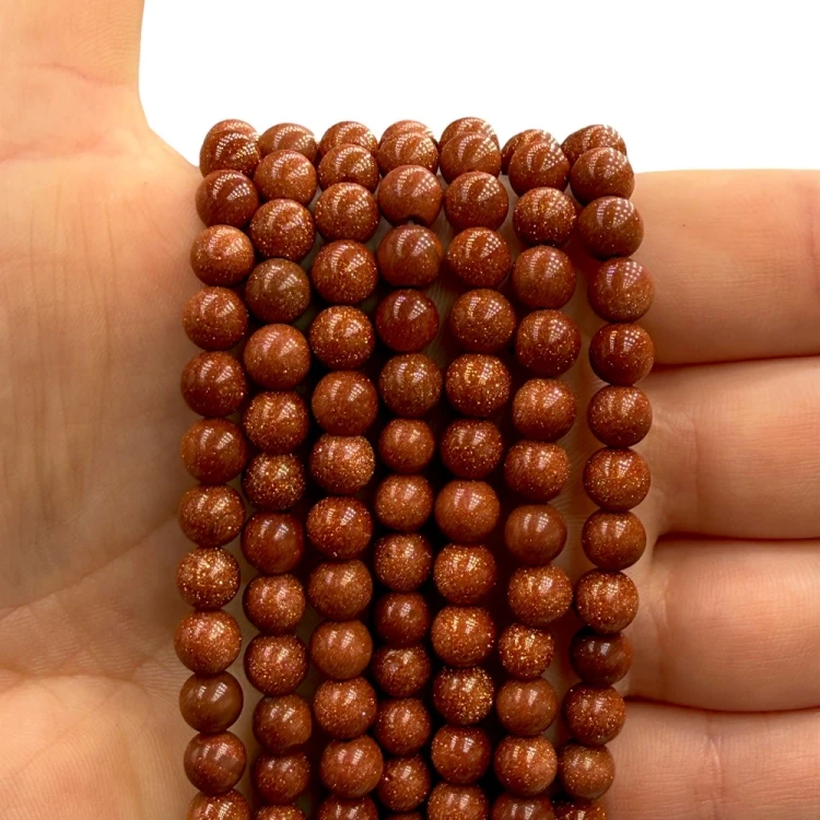 Piasek Pustyni / kulka gładka / ok. 6mm