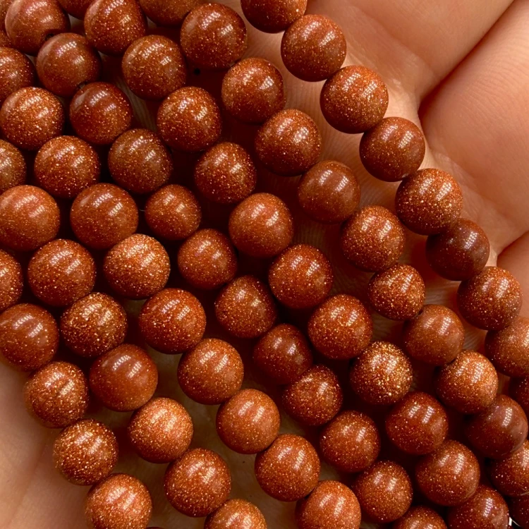 Piasek Pustyni / kulka gładka / ok. 6mm