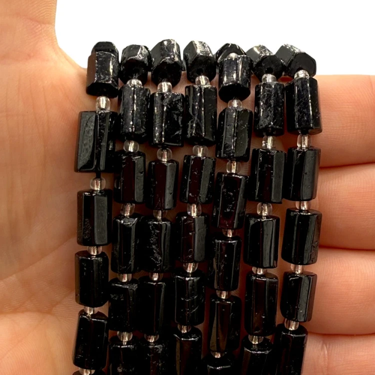 Turmalin Czarny / walec / ok. 7x11mm