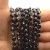 Hematyt Koniczynka Fasetowana / kolor czarny / ok. 8x4mm