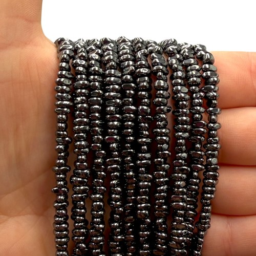 Hematyt Sieczka / kolor czarny / ok. 5x2mm