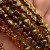 Hematyt Serce / kolor ciepłe złoto / ok. 6mm