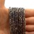 Hematyt Kostka / kolor srebrny / ok. 3x3mm