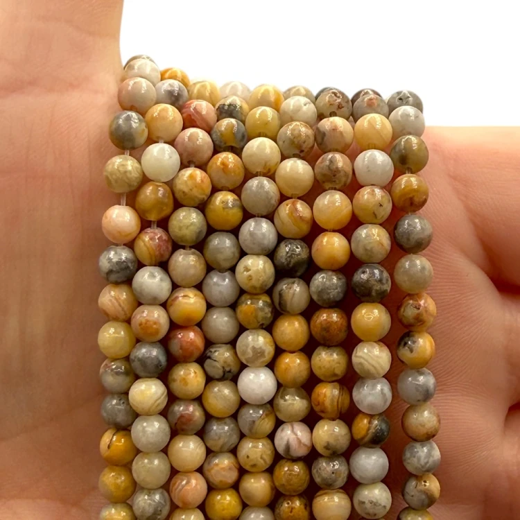 Jaspis Piaskowy / kulka gładka / ok. 4mm