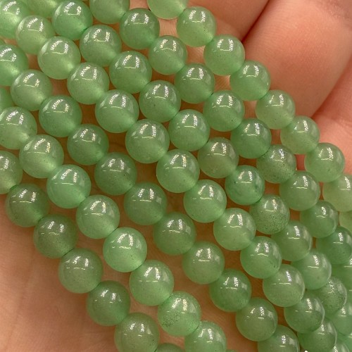 Awenturyn Zielony / kulka gładka / ok. 6mm
