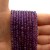 Ametyst / kulka gładka / ok. 4mm