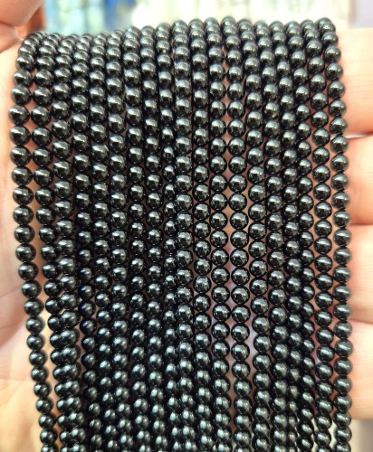 Turmalin Czarny / kulka gładka / ok. 3mm
