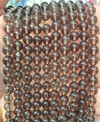 Kwarc Dymny / kulka gładka / ok. 6mm