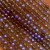 Kwarc Dymny Galwanizowany / kulka fasetowana / ok. 3mm