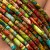 Jaspis Cesarski Mix Kolor / walec / ok. 4x13mm