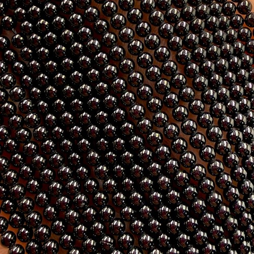 Turmalin Czarny / kulka gładka / ok. 2mm