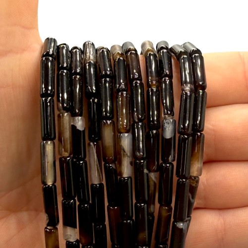 Onyks / walec / ok. 4x13mm