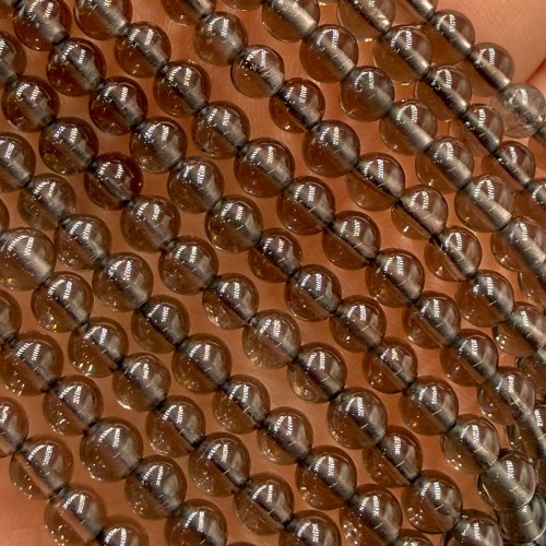 Kwarc Dymny / kulka gładka / ok. 4mm