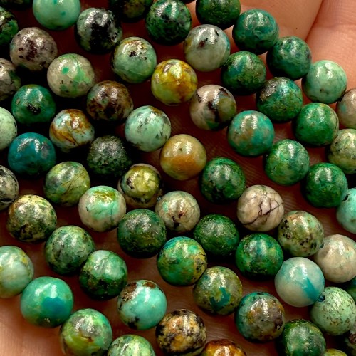 Chryzokola / kulka gładka / ok. 6mm