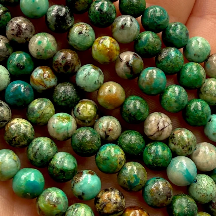 Chryzokola / kulka gładka / ok. 6mm