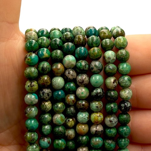 Chryzokola / kulka gładka / ok. 6mm
