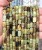 Granat Zielony / walec / ok. 7x11 mm