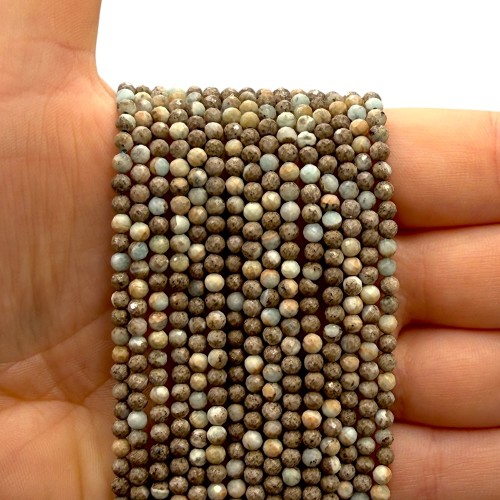 Pektolit / kulka fasetowana / ok. 3mm