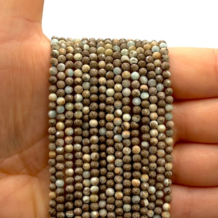 Pektolit / kulka fasetowana / ok. 3mm