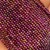 Jadeit Kwiatowy Purpurowy / kulka fasetowana / ok. 2mm