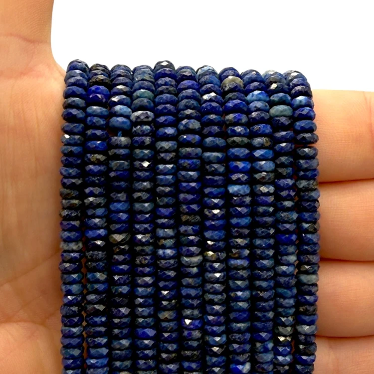 Lapis Lazuli / oponka fasetowana / ok. 5x2mm