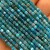 Apatyt Niebieski / kostka fasetowana / ok. 3x3mm