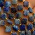 Lapis Lazuli / koniczynka fasetowana / ok. 8mm