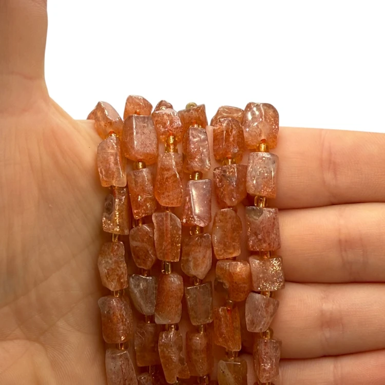 Kamień Słoneczny / walec / ok. 7x11mm
