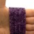 Ametyst / kostka fasetowana / ok. 3x3mm